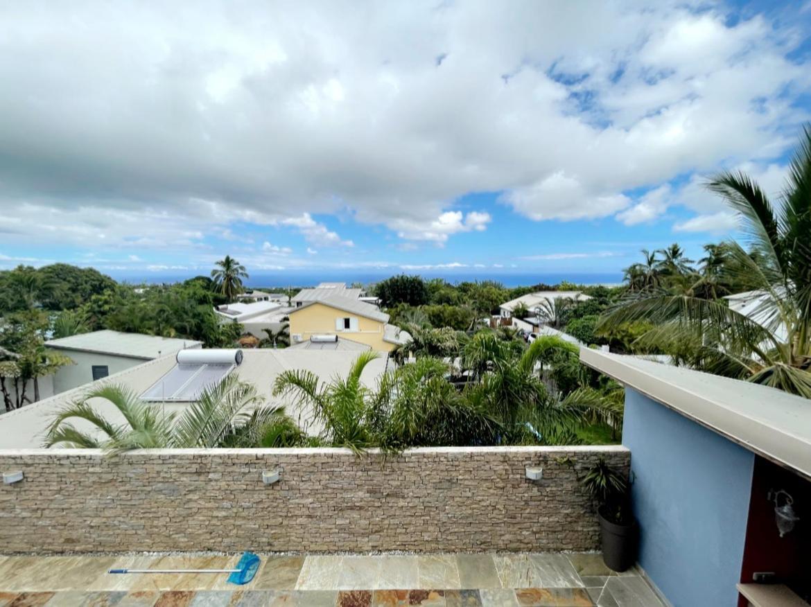 Chambre "Bleu Ocean" Villa Hermes Saint Pierre Luaran gambar